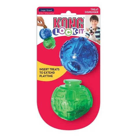 Sensory dog toys stimulate your dog's senses like touch and sound. KONG® Lock-it - Treat Puzzle Toy