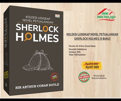 Jual Buku Koleksi Lengkap Novel Petualangan Sherlock Holmes Boxset
