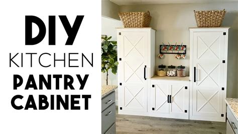How To Build A Freestanding Pantry Encycloall