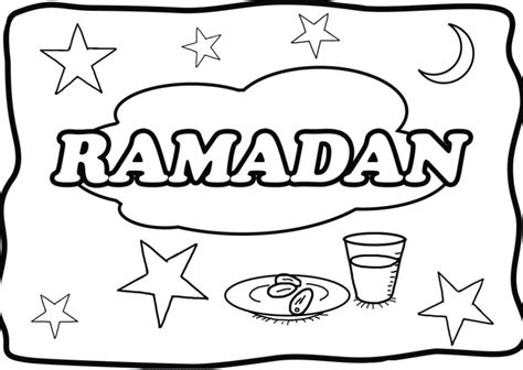 Cara menggambar dan mewarnai ramadhan buka puasa di masjid gradasi. 55+ Gambar Mewarnai Anak Ramadhan