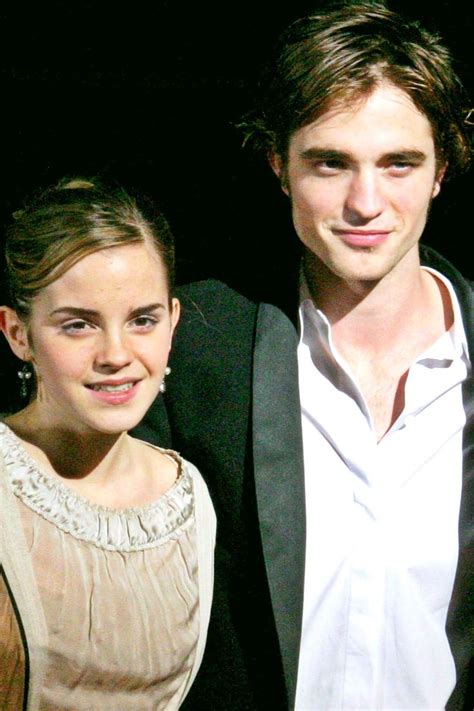 Robert Pattinson And Emma Watson Harry Potter And The Goblet Of Fire