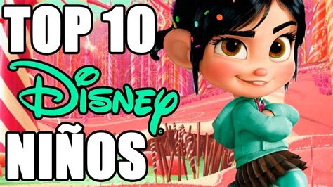 Top 10 Personajes Infantiles De Disney Youtube