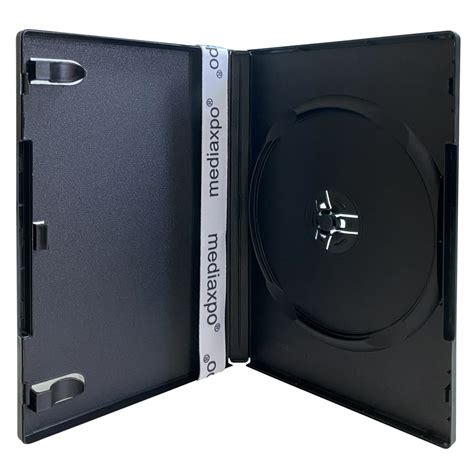 Checkoutstore 10 Premium Standard Black Single Dvd Cases 14mm 100 New