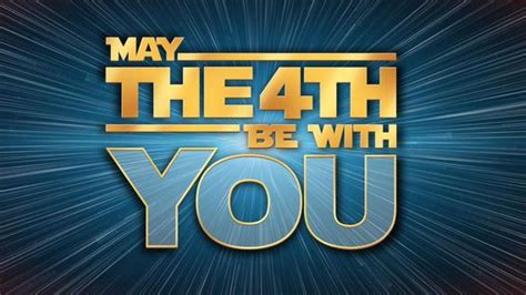 From my family to yours.⭐. Where to celebrate Star Wars Day: May the 4th be With You ...