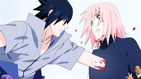 Naruto Manga Chapter ナルト Review Naruto Vs Sasuke Final Fight Sasuke Kills Sakura