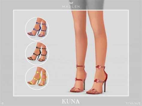 Madlensims Madlen Kuna Shoes Mesh Modifying Not Kuna Shoes Sims Cc
