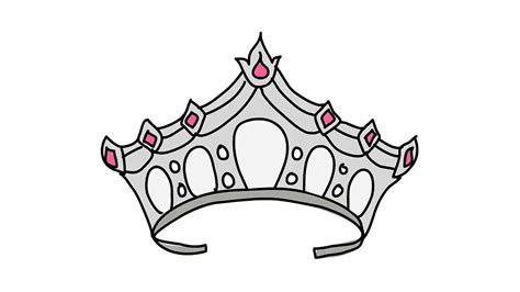 How To Draw The Queens Crown Lineartdrawingsgirlcoffee