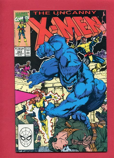 Uncanny X Men Volume 1 1963 264 Jul 1990 Marvel Iconic Comics
