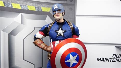 Captain America New Meet And Greet At Disneyland Paris Marvel Summer Of