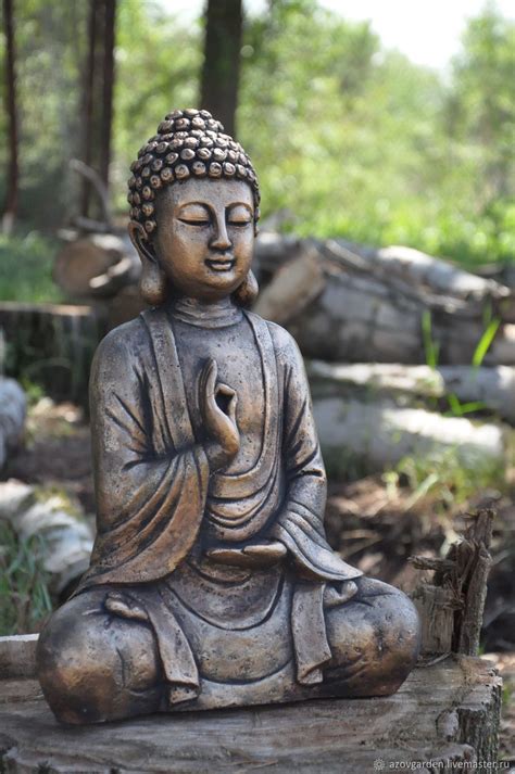 The Concrete Buddha Sculpture Large For Home And Garden заказать на
