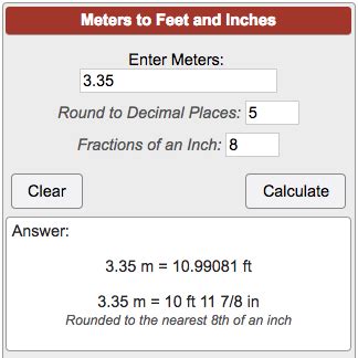 How far is 8 feet in meters? Meters to Feet Conversion (m to ft)