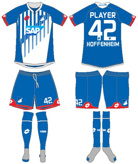 Borussia dortmund vs hoffenheim streamings kostenlos. TSG 1899 Hoffenheim Home Uniform - German Bundesliga ...