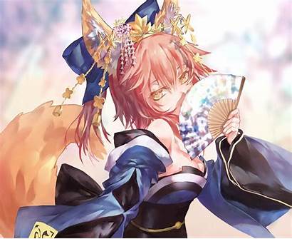 Fate Extra Hair Yellow Order Pink Tamamo