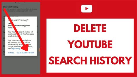 How To Delete YouTube Search History Quick Easy Clear YouTube