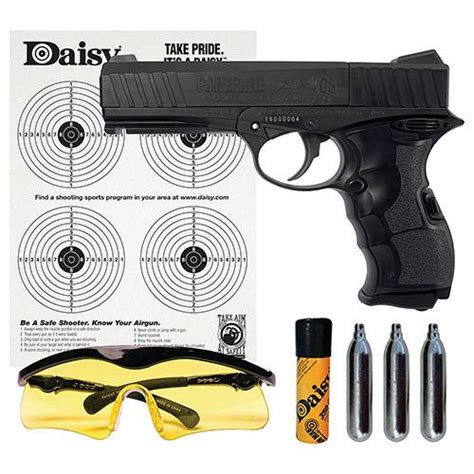 Daisy Powerline Air Pistol Kit Semi Automatic Pellet Bb Black