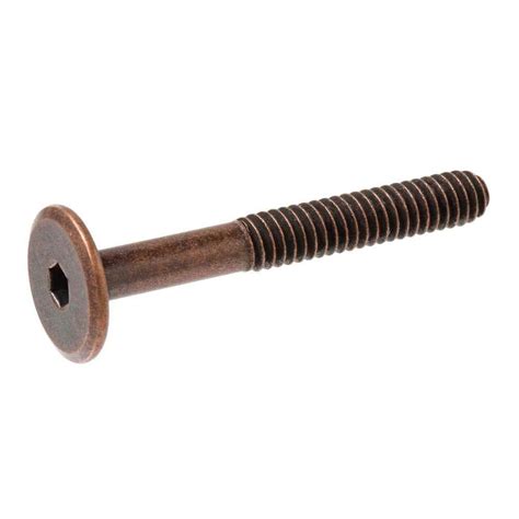 Everbilt 14 In 20 Tpi X 70 Mm Narrow Antique Brass Connecting Bolt 4