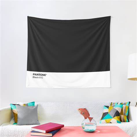 Pantone Black 6 C Tapestry For Sale By Camboa Redbubble