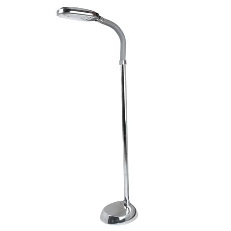 Christmas silver lamp wooden tripod adjust floor lamp with stand designer an elegant way to add sheen and brightness to the room, silver lamps offer a unique finish as well as. Trademark Deluxe Sunlight 55 in. Silver Floor Lamp-72 ...