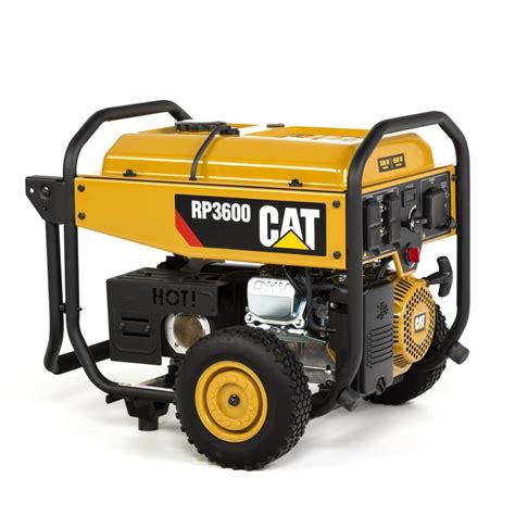 Click to add item generac® 6,500 running 8,125 starting watt gasoline portable generator to the compare list. Cat RP3600 EPA Compliant 3600-Running-Watt Gasoline ...