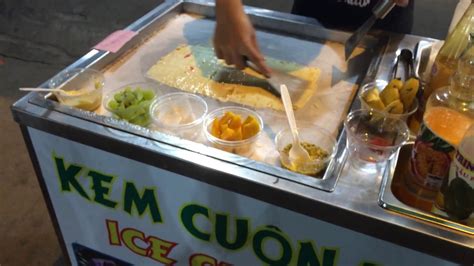 Ice Cream Rolls Vietnam Phu Quoc Youtube