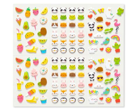 Mini Icons Sticker Sheets 240 Count American Greetings