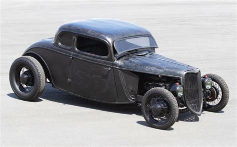 All Steel Hot Rod 1933 Ford Five Window Coupe Barn Finds