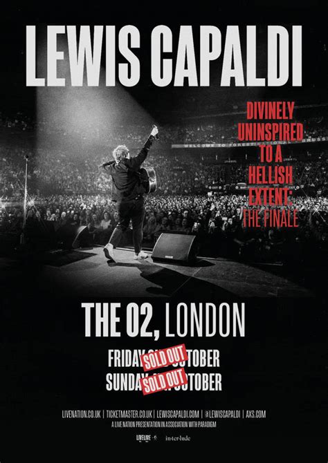 Lewis Capaldi 2020 UK tour dates: How to buy tickets - Radio X