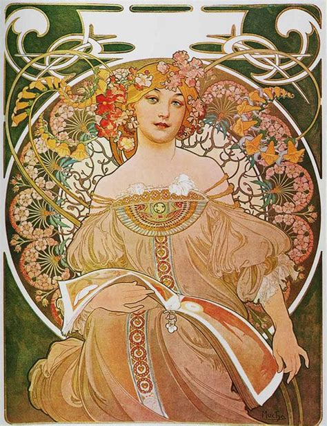 Alphonse Maria Mucha Master Of Art Nouveau The Masterpieces Of Art