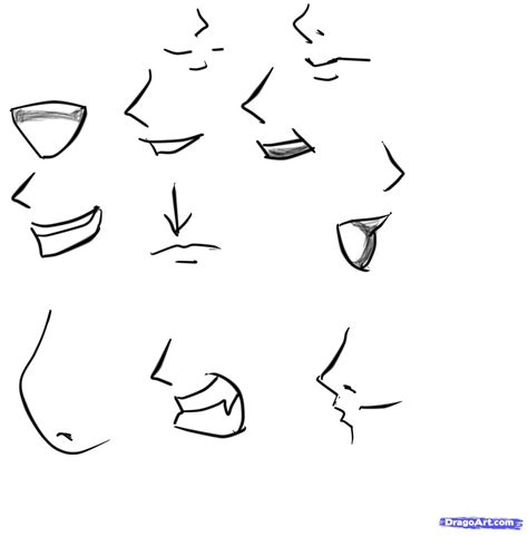 Images Of Anime Boy Nose Drawing