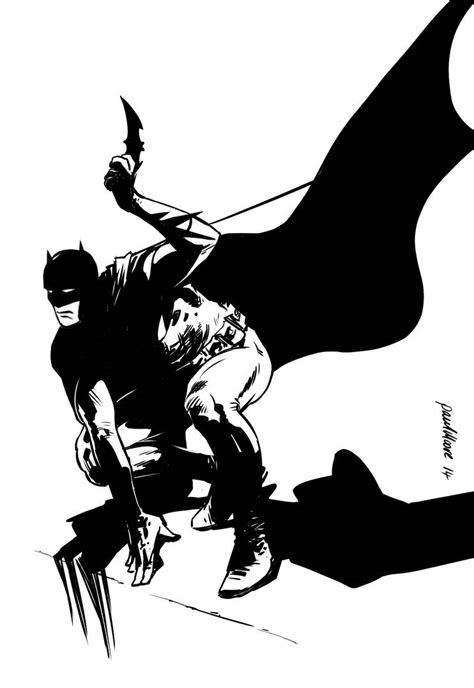 Batman Ledge By Paul Moore On Deviantart