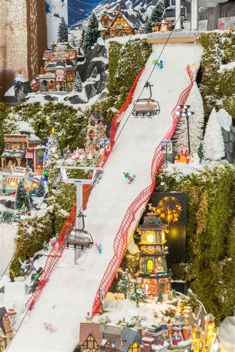 Christmas Village Ski Lift For Sale Chrismasih