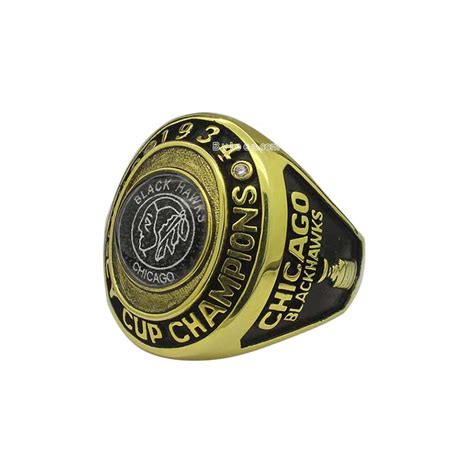 1934 Chicago Blackhawks Stanley Cup Championship Ring Best
