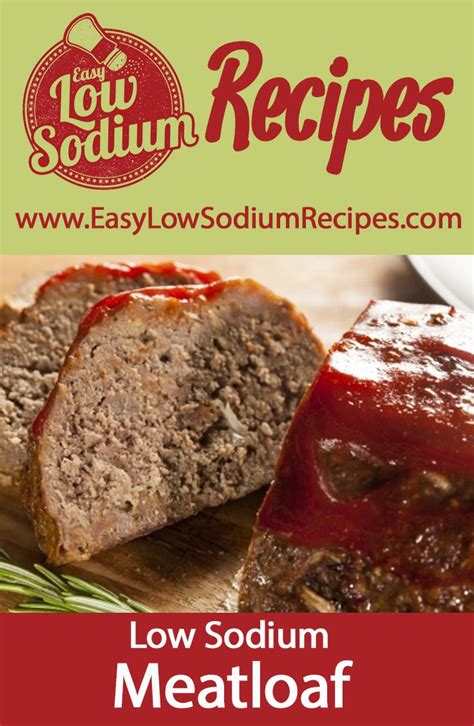 4,804 likes · 15 talking about this. This low sodium meatloaf recipe is moist, tender and ...