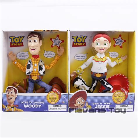 Toy Story Talking Woody Jessie Pvc Action Figure Collectible Model