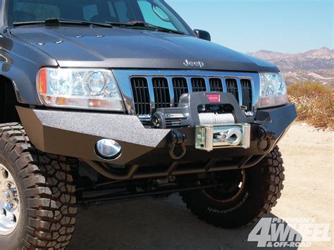 Custom front bumper for jeep cherokee