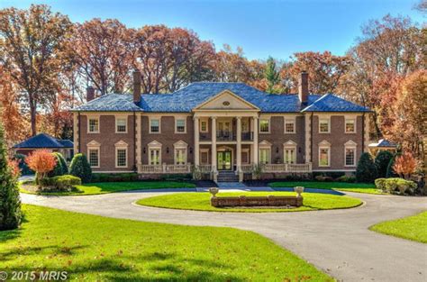Georgian house plans are among the most popular home plan styles. 15,000 Square Foot Georgian Brick Mansion In McLean, VA Re ...