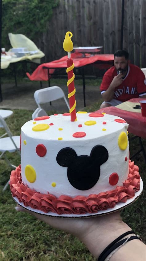 Check spelling or type a new query. Mickey Mouse birthday smash cake | Smash cake first ...