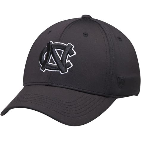 Mens Top Of The World Black North Carolina Tar Heels Tension Flex Hat