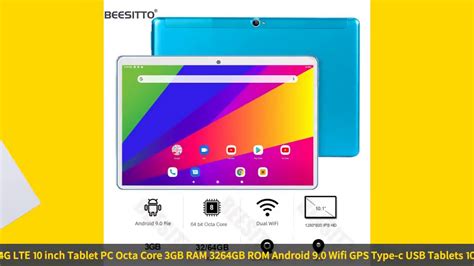 Newest Global Version 4g Lte 10 Inch Tablet Pc Octa Core 3gb Ram 3264