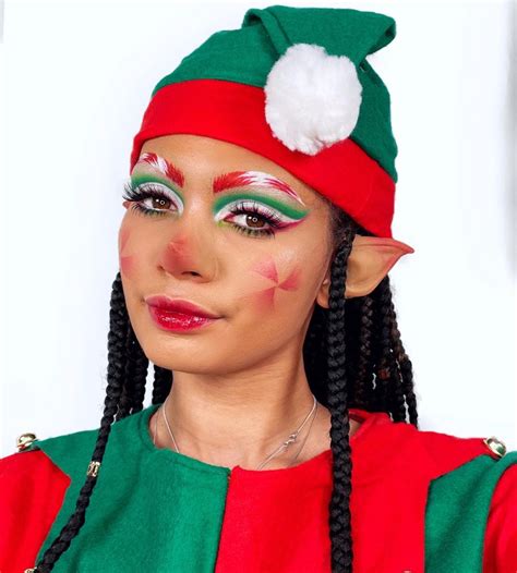 Makeup For Christmas Elf Costume