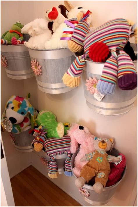 25 Clever And Creative Ways To Organize Kids Stuffed Toys Hative