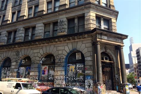 Bowery kitchen opens in the building of the bowery house; Street Artist Wraps Lower East Side Building in ...