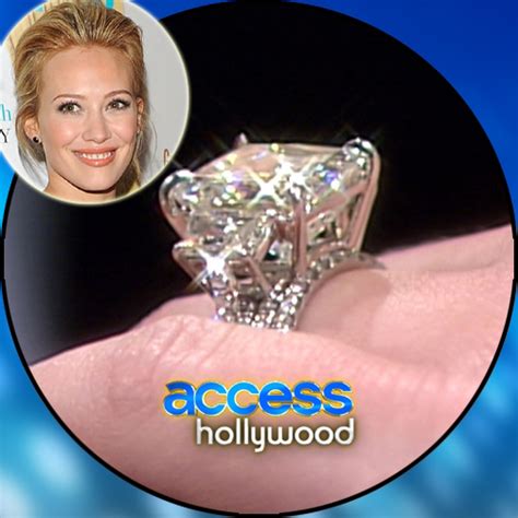 Hilary Duff On Her Wedding Ring Reaction ‘theres No Way Thats Real