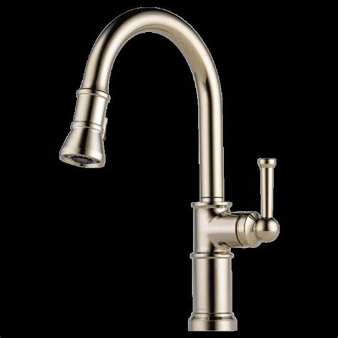 Individuality will always be one of the conditions of real elegance. Brizo Artesso Single Hole Kitchen Faucet with Pulldown ...