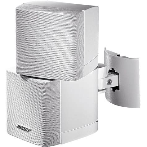 Bose ceiling speakers for fixed installation finder. BOSE SPEAKER WALL/CEILING BRACKETS/MOUNT WHITE UB-20W | eBay