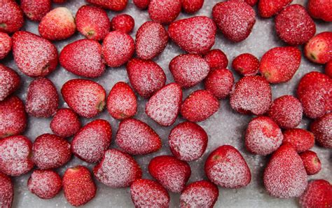 Erdbeeren einfrieren