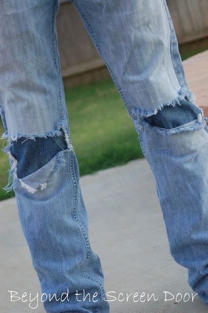 How To Patch Jeans Without Loosing The Cool Factor