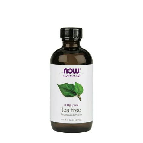Now 100 Pure Tea Tree Essential Oil Aromatherapy 4oz