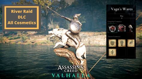 Assassins Creed Valhalla All Vagn S Wares River Raid Cosmetics Youtube