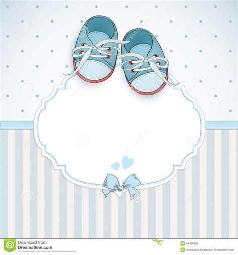 It's fun (and saves money!) here i drew a baby shower card for my cousin who gave birth to a healthy baby boy last may 2017. Baby Boy Shower Card Stock Vector - Image: 44496669